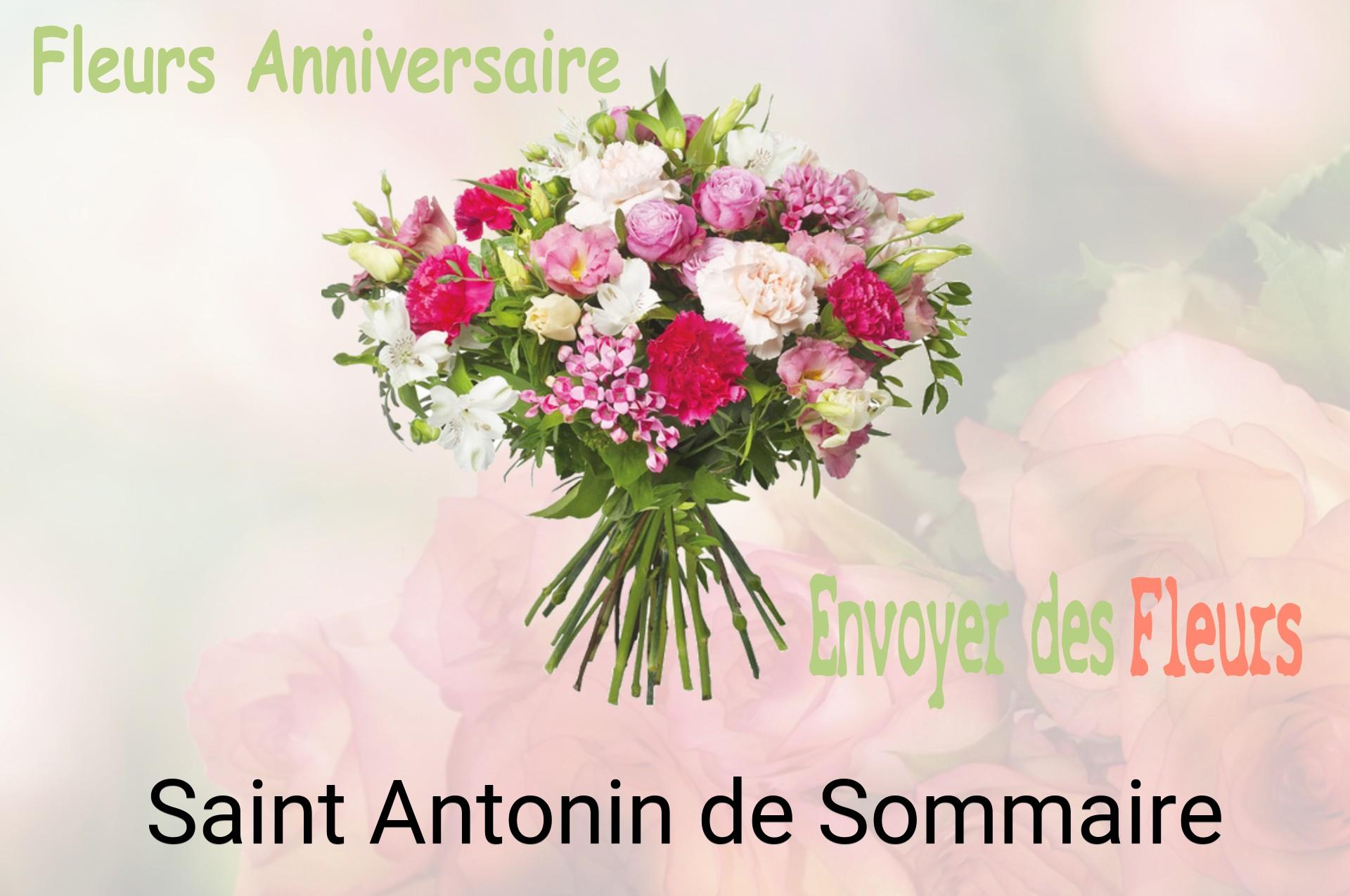 Bouquet de fleurs d’anniversaire livré à Saint-Antonin-de-Sommaire